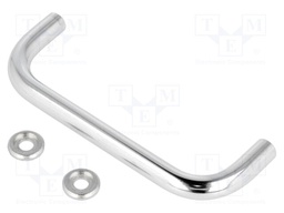Handle; Mat: chromium plated steel; chromium plated; H: 35mm