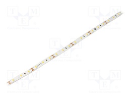 LED tape; white warm; 2835; 12V; LED/m: 60; 10mm; IP33; 12W/m
