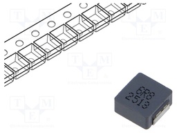 Inductor: wire; SMD; 6.8uH; ±20%; 8.8x8.4x3.8mm