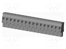 Connector: pluggable terminal block; plug; female; angled 90°