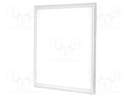 Lamp: LED light panel; 29W; 230VAC; white cold; 120°; 6400K; IP20