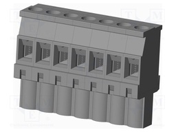 Connector: pluggable terminal block; plug; female; angled 90°