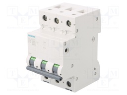 Circuit breaker; 230/400VAC; Inom: 16A; Poles: 3; DIN; Charact: B