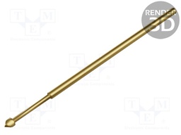 Test needle; Spring compression: 4mm; 6.35mm; Min.pitch: 1.91mm
