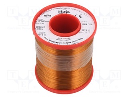 Coil wire; double coated enamelled; 0.2mm; 1kg; -65÷180°C