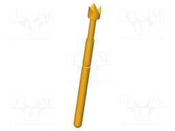 Needle-like test probe; Operational spring compression: 2.4mm