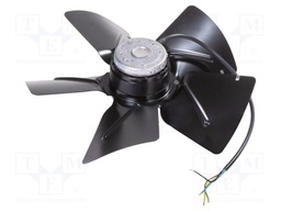 Fan: AC; axial; 230/400VAC; Ø298x109mm; 3130m3/h; 72dBA; 2580rpm