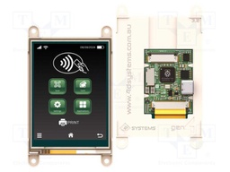 Display: TFT; 3.2"; 240x320; 520BSRAM,8MBPSRAM,16MBFLASH; 4÷6V