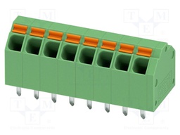 PCB terminal block, nominal current: 9 A, rated voltage (III
