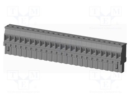 Connector: pluggable terminal block; plug; female; angled 90°