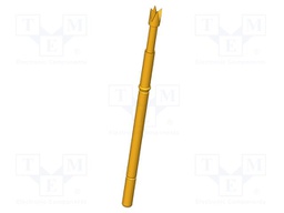 Test needle; Operational spring compression: 4mm; 5A; Ø: 1.8mm