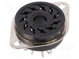 Socket; PIN: 11; 10A; 250VAC; Application: 88.02; Mounting: on panel