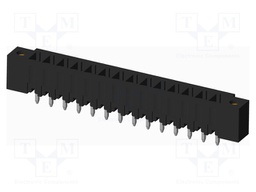 Connector: pluggable terminal block; socket; male; on PCBs
