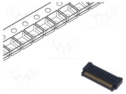 Connector: PCB to PCB; male; PIN: 60; 0.8mm; ERM8; gold-plated; SMT