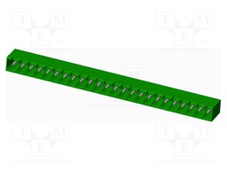 Connector: pluggable terminal block; socket; male; angled 90°
