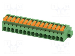 PCB connector, nominal cross section: 2.5 mm?, color: green,