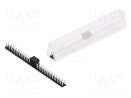 Connector: pin strips; pin header; male; PIN: 70; 2.54mm; SMT; 2x35