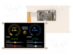 Display: TFT; 10.1"; 1280x800; 32MBFLASH,32MBPSRAM; 1000cd/m2