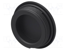 Stopper; polyamide; black; IP68; Entrelec; Gland: M32; 8mm