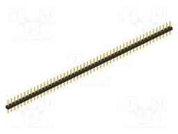 Connector: pin strips; pin header; male; PIN: 50; 2mm; THT; 1x50