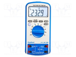 Digital multimeter; LCD 3,83 digit (6000),with a backlit