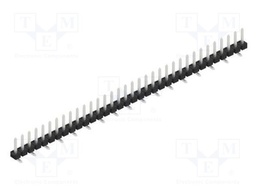Connector: pin strips; pin header; male; PIN: 34; 2.54mm; SMT; 1x34