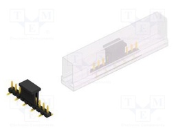 Connector: pin strips; pin header; male; PIN: 10; 2.54mm; SMT; 1x10