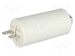 Capacitor: motors, run; 6uF; 450V; Ø30x58mm; -25÷70°C; ±10%; 10000h
