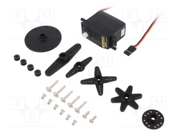 Motor: servo; 4.8Ć·6VDC; standard; digital; 40x20.2x36mm; plastic