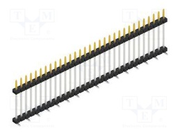 Connector: pin strips; pin header; male; PIN: 31; 2mm; SMT; 1x31