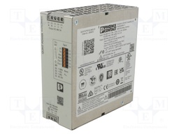 Power supply: switched-mode; 100÷240VAC; 110÷250VDC; IP20; OUT: 1