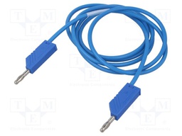 Test lead; 60VDC; 30VAC; 16A; with 4mm axial socket; Len: 1.5m