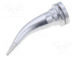 Tip; bent chisel; 0.6mm; Similar types: WEL.LT-HX
