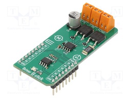 Click board; voltage regulator; GPIO,PWM; IR2104S,LM393; 5VDC