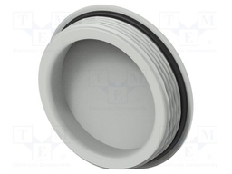 Stopper; polyamide; light grey; IP68; Entrelec; Gland: M50; 10mm