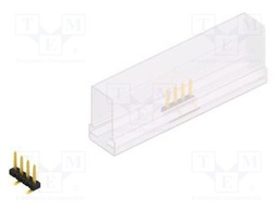 Connector: pin strips; pin header; male; PIN: 4; 2mm; SMT; 1x4; 100V