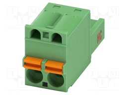 PCB connector, nominal cross section: 2.5 mm?, color: green,