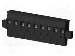 Connector: pluggable terminal block; plug; female; angled 90°