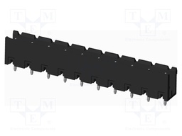 Connector: pluggable terminal block; socket; male; straight; THT
