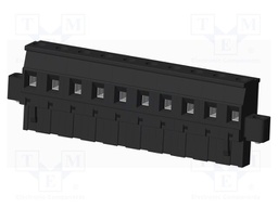 Connector: pluggable terminal block; plug; female; angled 90°