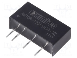 Converter: DC/DC; 1W; Uin: 11.4÷12.6V; 5VDC; Iout: 200mA; SIP7; 2.1g