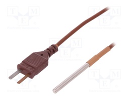 T-type temperature probe; -60÷200°C; Probe dia: 4mm; Len: 10m