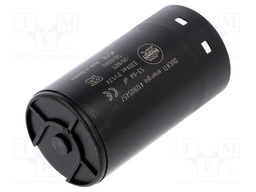 Capacitor: electrolytic; 64uF; Ø45.5x84mm; ±10%; M8 screw; 330VAC