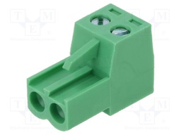 Connector: pluggable terminal block; VD; 8A; 300V; plug; PIN: 2