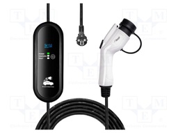 EMobility: charger; 1x0.5mm2,3x2.5mm2; 110/250VAC; 3.8kW; IP54