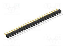 Connector: pin strips; pin header; male; PIN: 23; 2.54mm; SMT; 1x23
