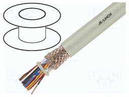 Wire; JE-LiHCH; 4x2x0,5mm2; braid made of copper wires; FRNC