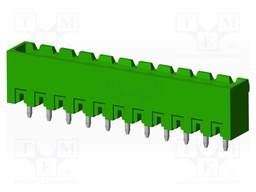 Connector: pluggable terminal block; socket; male; straight; THT