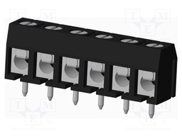 Connector: PCB terminal block; terminal; Plating: tinned; on PCBs
