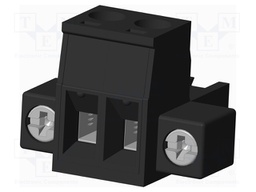 Connector: pluggable terminal block; plug; female; straight; 300V